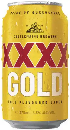 Coles XXXX Gold Cans offer