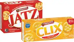 IGA Arnott’s Jatz 225g or Clix 250g Selected Varieties offer