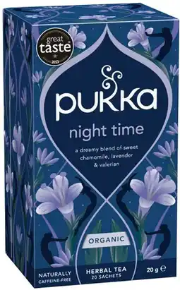 IGA Pukka Tea Bags Selected Varieties offer
