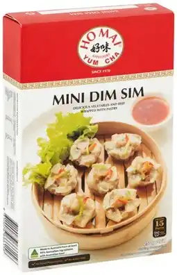 IGA Ho Mai Vegetables & Beef Mini Dim Sim Selected Varieties offer