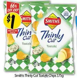 NQR Smith's Thinly Cut Tzatziki Chips offer