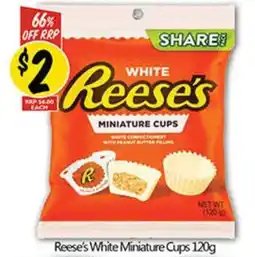 NQR Reese's White Miniature Cups offer