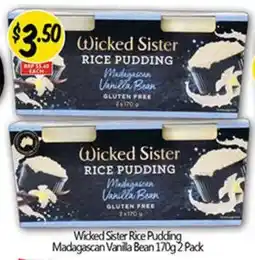 NQR Wicked Sister Rice Pudding Madagascan Vanilla Bean offer