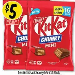 NQR Nestle KitKat Chunky Mini offer