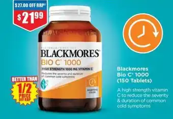 Chemist Warehouse Blackmores Bio C 1000 offer