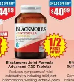 Chemist Warehouse Blackmores Joint Formula Advanced offer