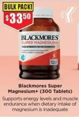 Chemist Warehouse Blackmores Super Magnesium+ offer