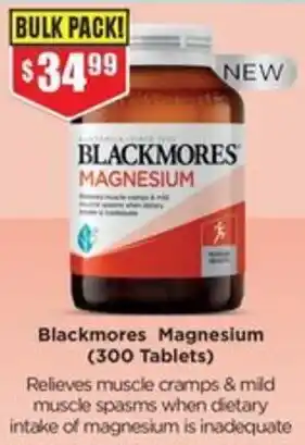Chemist Warehouse Blackmores Magnesium offer