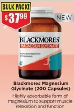 Chemist Warehouse Blackmores Magnesium Glycinate offer