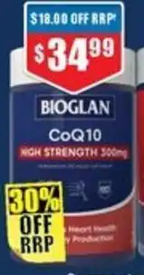 Chemist Warehouse Bioglan CoQ10 High Strength offer