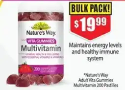 Chemist Warehouse Nature's Way Adult Vita Gummies Multivitamin offer