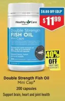 Chemist Warehouse Double Strength Fish Oil Mini Cap offer