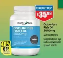 Chemist Warehouse Odourless Fish Oil offer