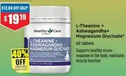 Chemist Warehouse L-Theanine + Ashwagandha+ Magnesium Glycinate offer