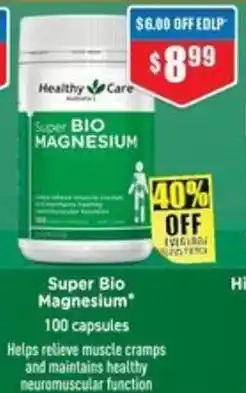 Chemist Warehouse Super Bio Magnesium offer