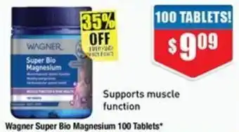 Chemist Warehouse Wagner Super Bio Magnesium offer