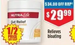 Chemist Warehouse Gut Relief Mango Orange flavour offer