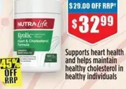 Chemist Warehouse Kyolic Aged Garlic Extract Heart & Cholesterol Formula offer