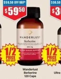Chemist Warehouse Wanderlust Berberine offer