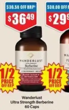 Chemist Warehouse Wanderlust Ultra Strength Berberine offer