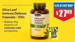 Chemist Warehouse Olive Leaf Immune Defence Capsules offer