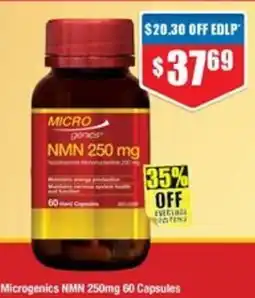 Chemist Warehouse Microgenics NMN 250mg offer