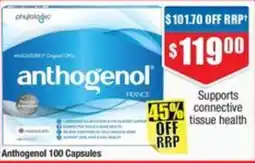 Chemist Warehouse Anthogenol 100 Capsules offer