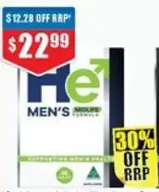 Chemist Warehouse HE Men's Midlife 45 Tablets offer
