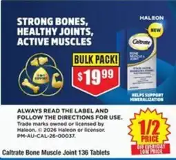 Chemist Warehouse Caltrate Bone Muscle Joint offer