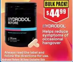 Chemist Warehouse Hydrodol Before 30 Dose offer