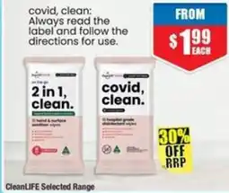 Chemist Warehouse CleanLIFE Selected Range offer