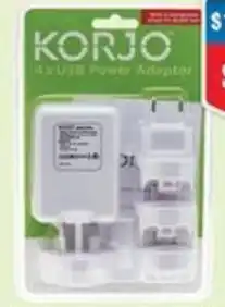 Chemist Warehouse USB A & C Power Adaptor x4 International Heads offer