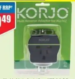 Chemist Warehouse Korjo Adaptor Multi Reverse Worldwide to Australia offer