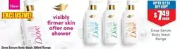 Chemist Warehouse Dove Serum Body Wash Range offer