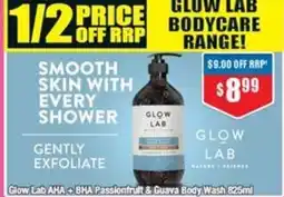 Chemist Warehouse Glow Lab AHABHA Passionfruit & Guava Body Wash offer