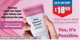 Chemist Warehouse MooGoo Pink Eczema Cream offer