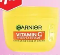 Chemist Warehouse Garnier Vitamin C Sorbet Cream offer