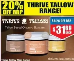 Chemist Warehouse Thrive Tallow offer
