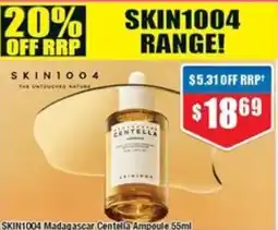 Chemist Warehouse SKIN1004 Madagascar Centella Ampoulel offer
