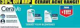 Chemist Warehouse CeraVe Blemish Control Range offer