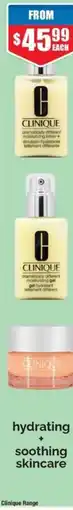 Chemist Warehouse Clinique Range offer
