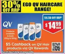 Chemist Warehouse Ego OV Nourishing Shampoo offer