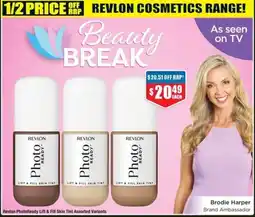 Chemist Warehouse Revlon PhotoReady Lift & Fill Skin Tint Assorted Variants offer