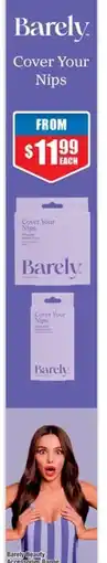 Chemist Warehouse Barely Beauty Accessories Range offer