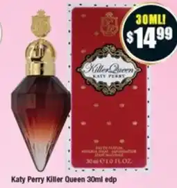 Chemist Warehouse Katy Perry Killer Queen offer
