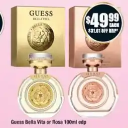 Chemist Warehouse Guess Bella Vita or Rosa offer