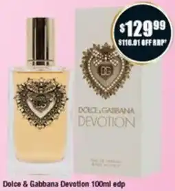 Chemist Warehouse Dolce & Gabbana Devotion offer
