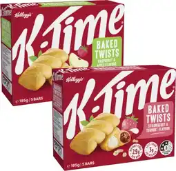 IGA Kellogg’s K‑Time Baked Twists Selected Varieties offer