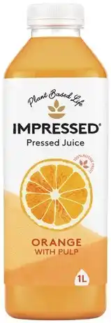 IGA Impressed Pressed Orange Juice Selected Varieties offer