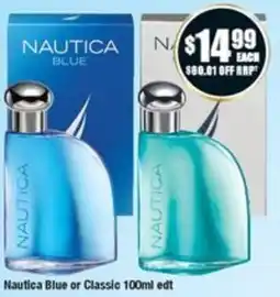 Chemist Warehouse Nautica Blue or Classic offer